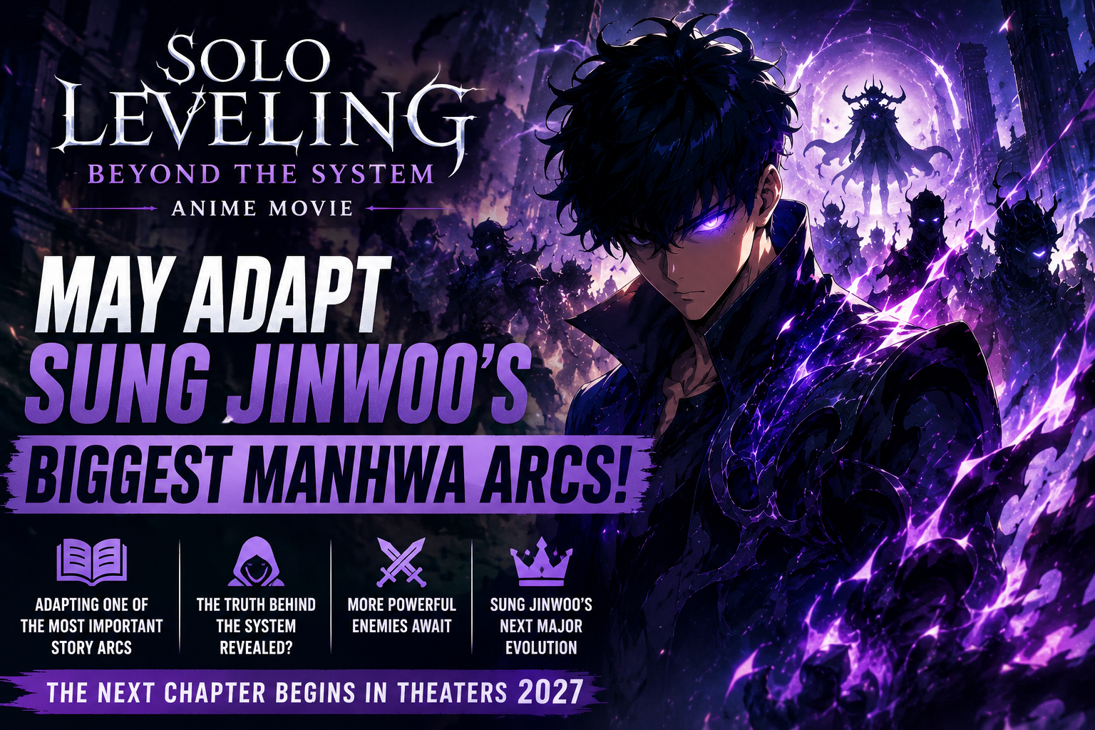 Solo Leveling: Beyond the System May Finally Adapt Sung Jinwoo's Biggest Story Arc